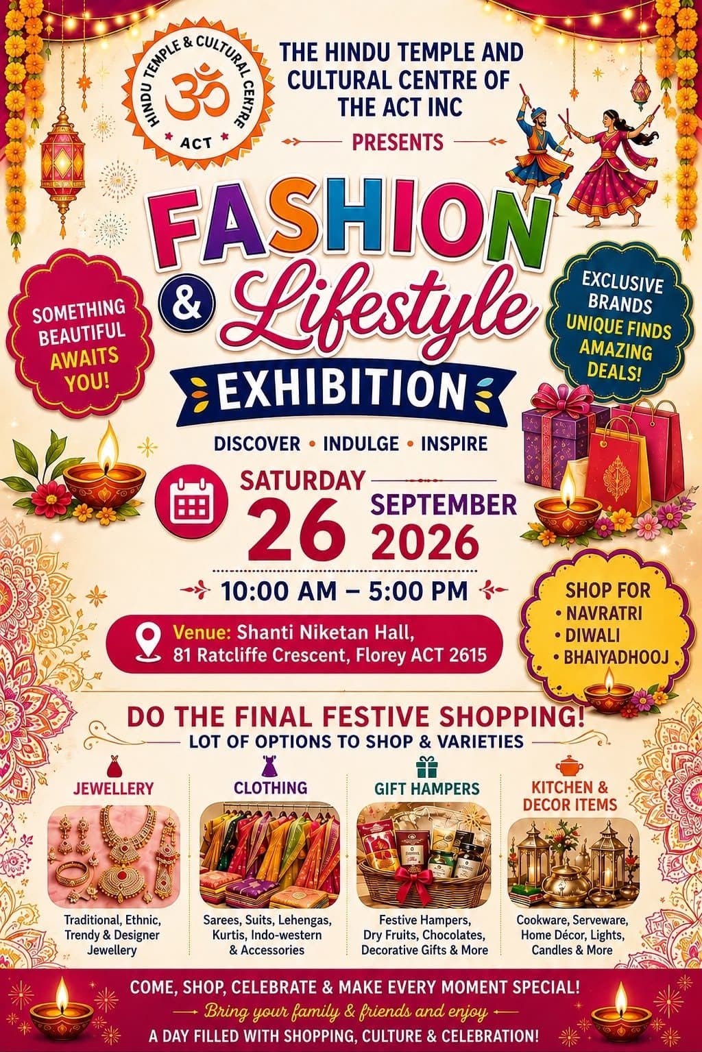 Fashion & Lifestyle Exhibition 2026 — HTCC Canberra