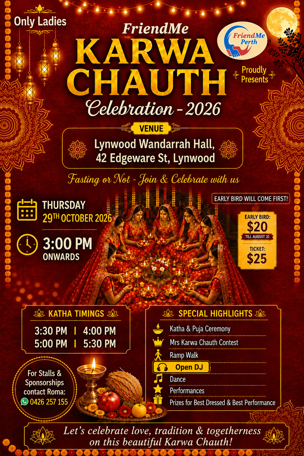 FriendMe Karwa Chauth Celebration 2026