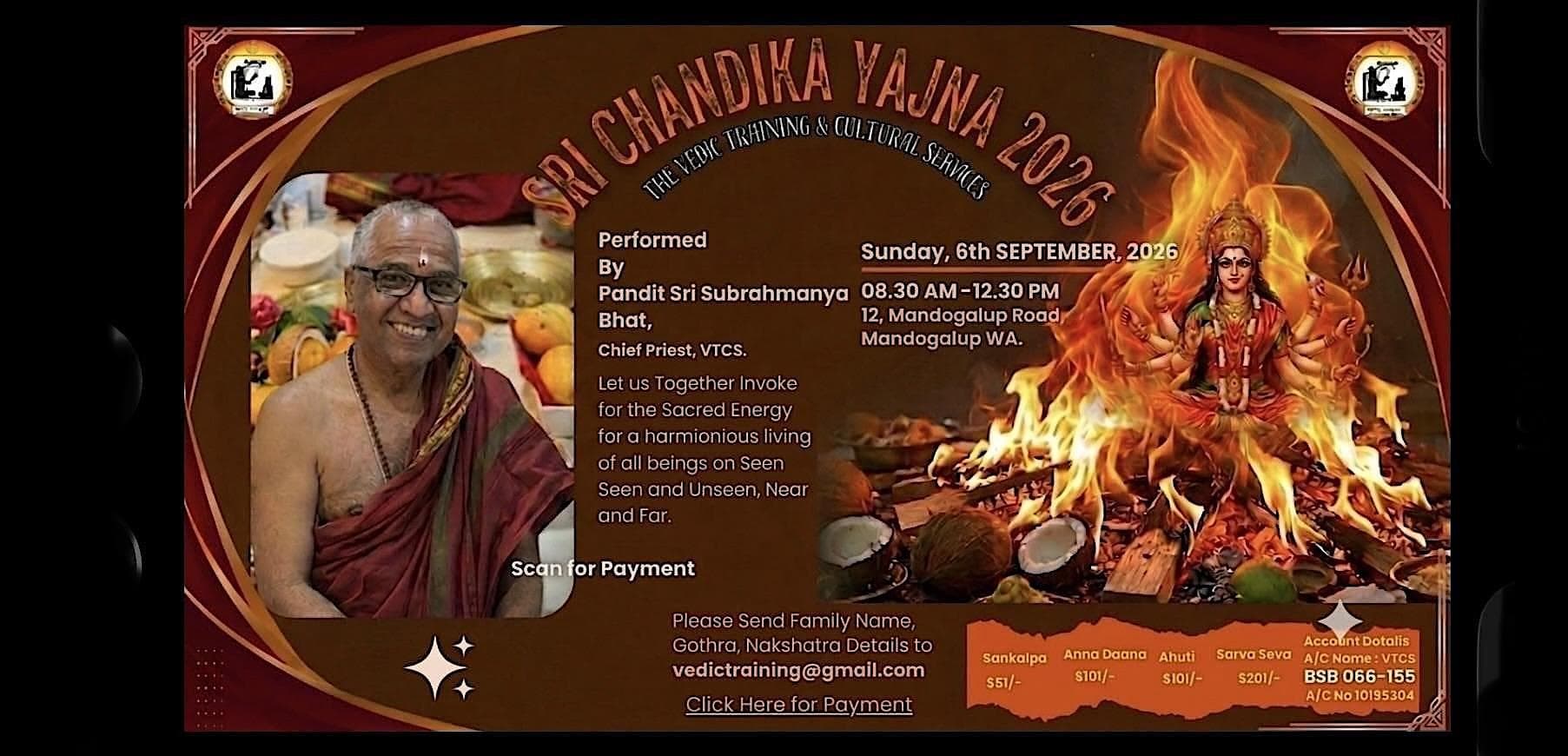Sri Chandika Yajna 2026
