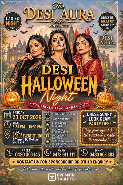 Desi Halloween Night - Ladies Only