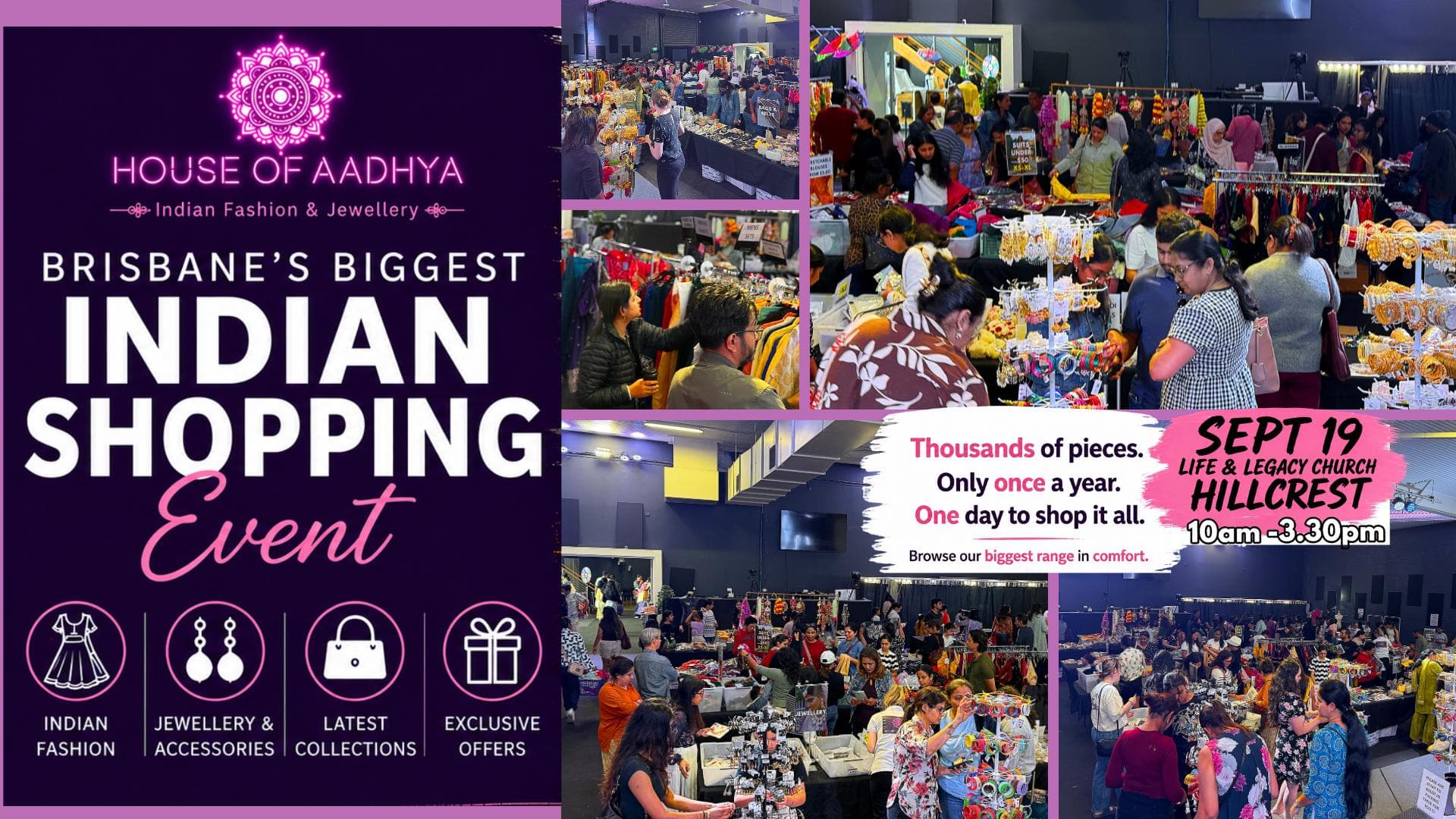 Indian Fashion & Jewellery Brisbane Diwali Sale 2026