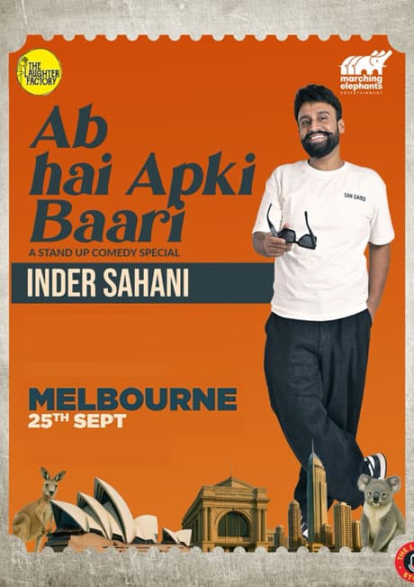 Inder Sahani Live in Melbourne