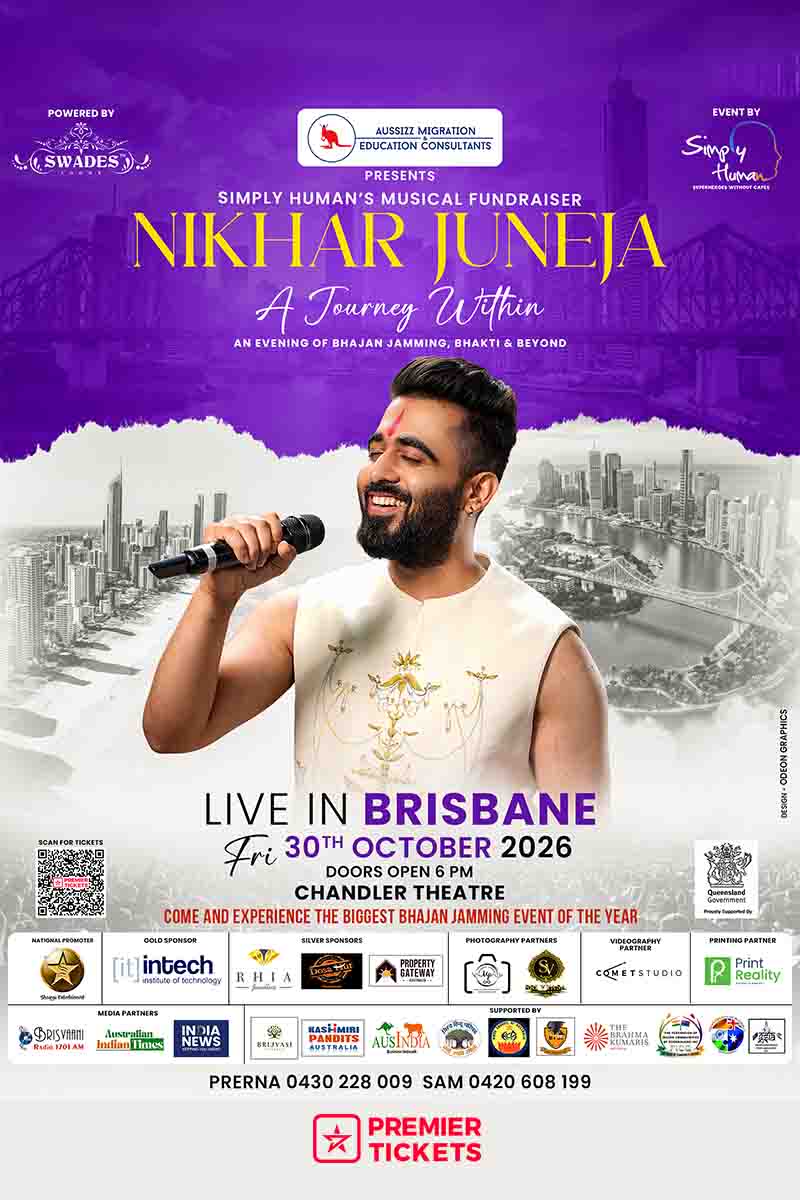Nikhar Juneja Live in Brisbane 2026 – A Journey Within